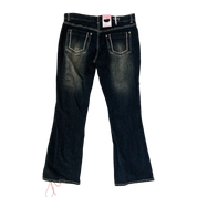 Early 2000s Lace Up Jeans (M/L)