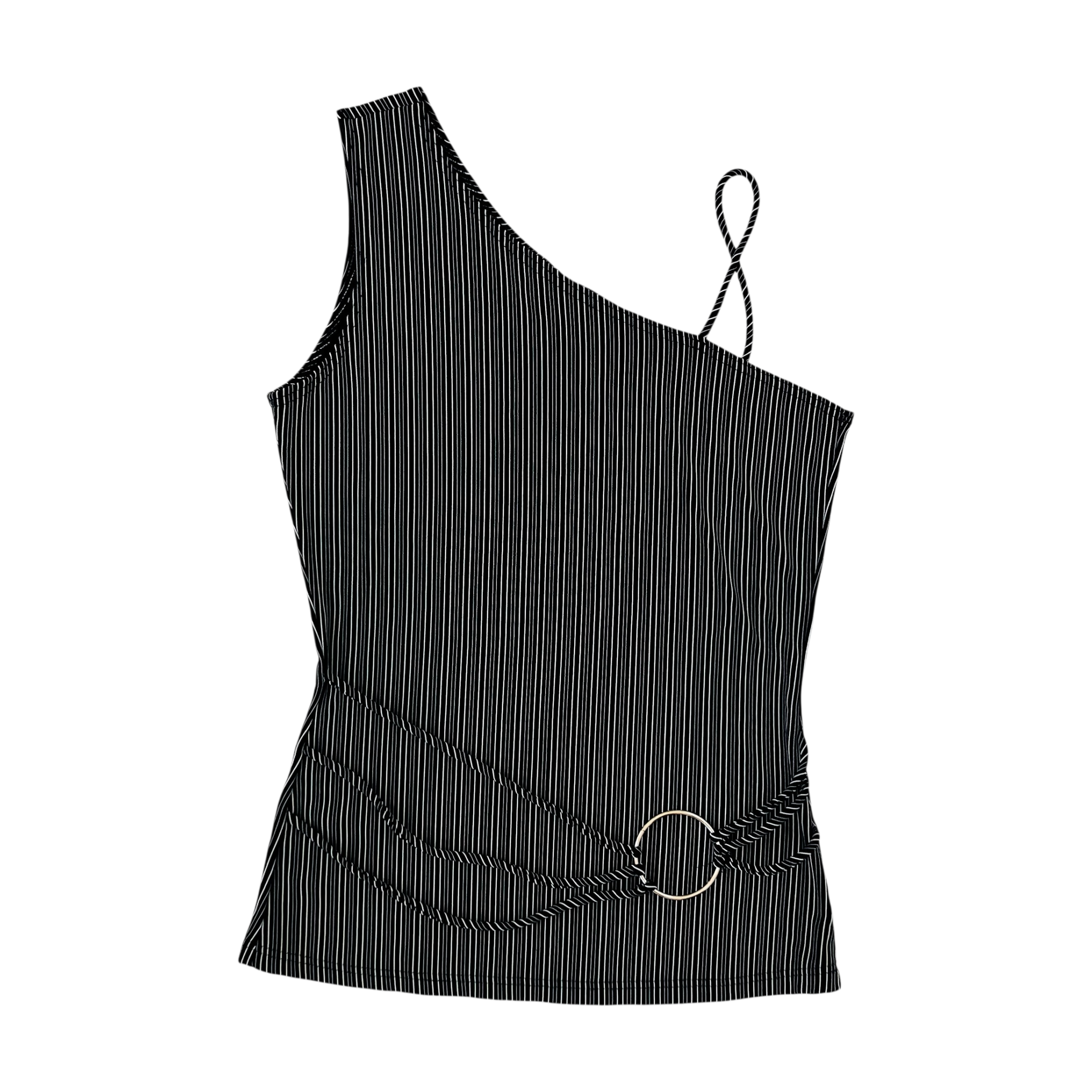 90s Striped Asymmetrical Tank (XS/S)