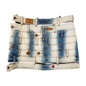 Funky Pepe Waistband Mini Skirt (S)