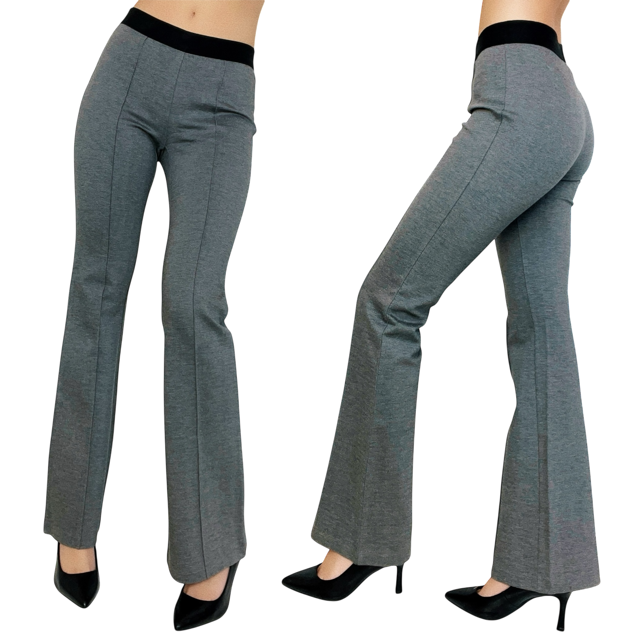 BCBG Stretchy Gray Slacks (XS)