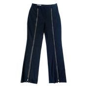French Vintage Zip Up Trousers (M)