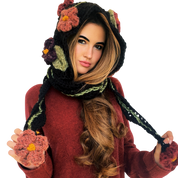 Forest Fairy Crochet Scoodie