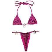 Hot Pink Fantasy Edition Charmed Bikini Set (XS-XL)