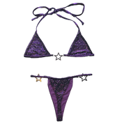 Purple Fantasy Edition Charmed Bikini Set (XS-XL)