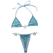 Teal Fantasy Edition Charmed Bikini Set (XS-XL)