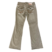 Z. Cavaricci Faded Olive Jeans (M)