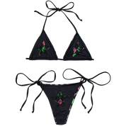 Argyle Laced Bikini Top (XS-XL)
