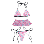 Camo Laced Bikini Bottom (XS-XL)