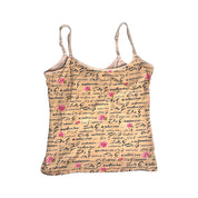 Dolce & Gabbana Graphic Cami (XS/S)