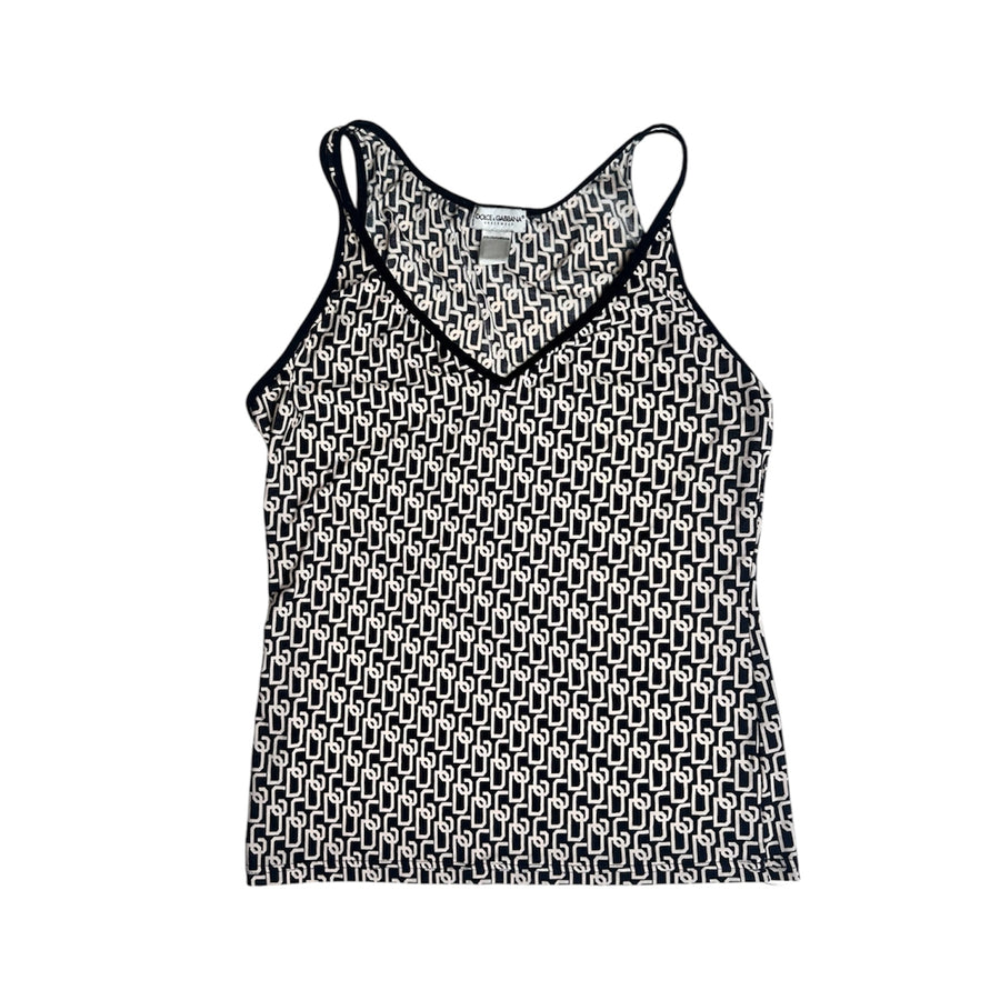 Dolce& Gabbana All Over Graphic Cami (XS/S)