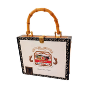Beaded Terrier Box Purse