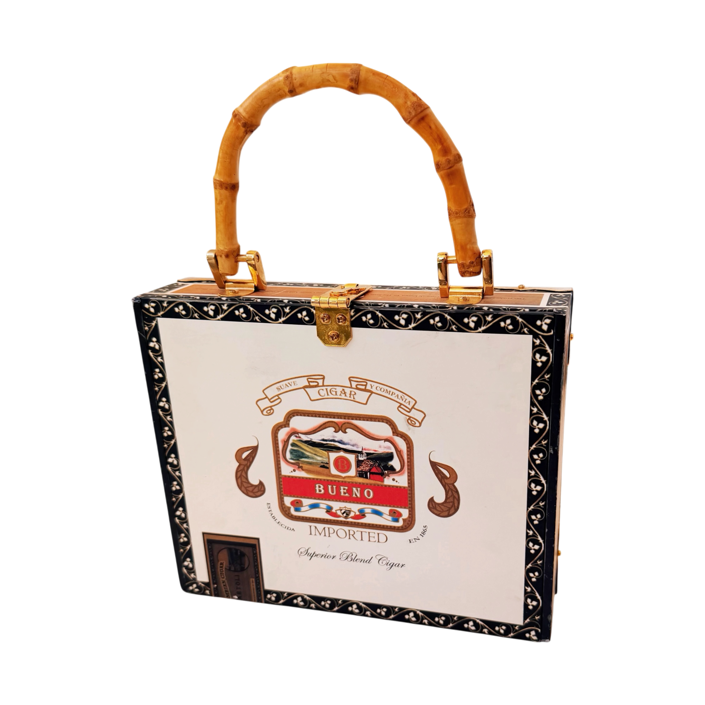 Beaded Terrier Box Purse