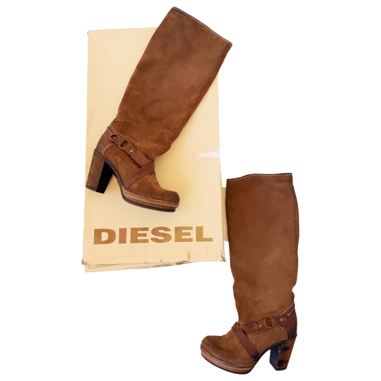 Diesel Leather Boots (7.5)