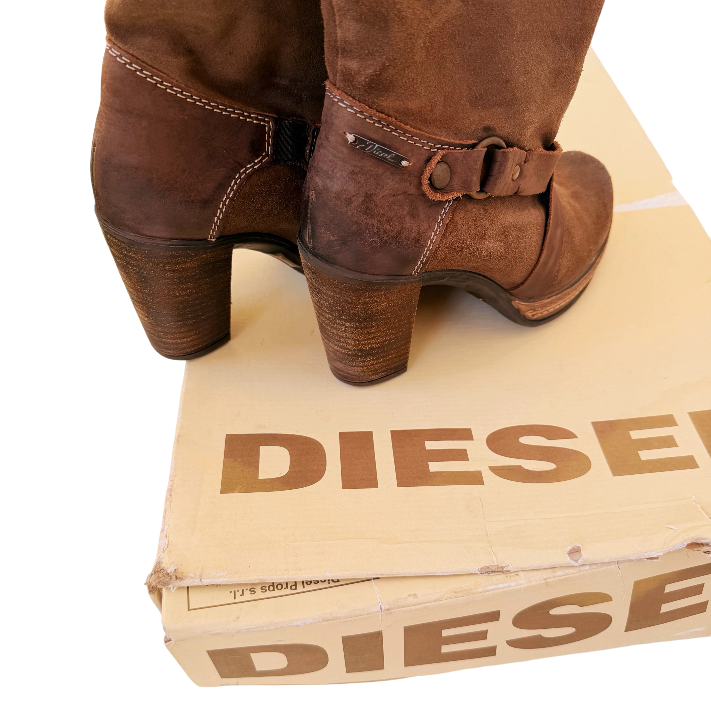 Diesel Leather Boots (7.5)
