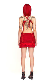 Cupid’s Aftermath Dress in Red (XS-XL)