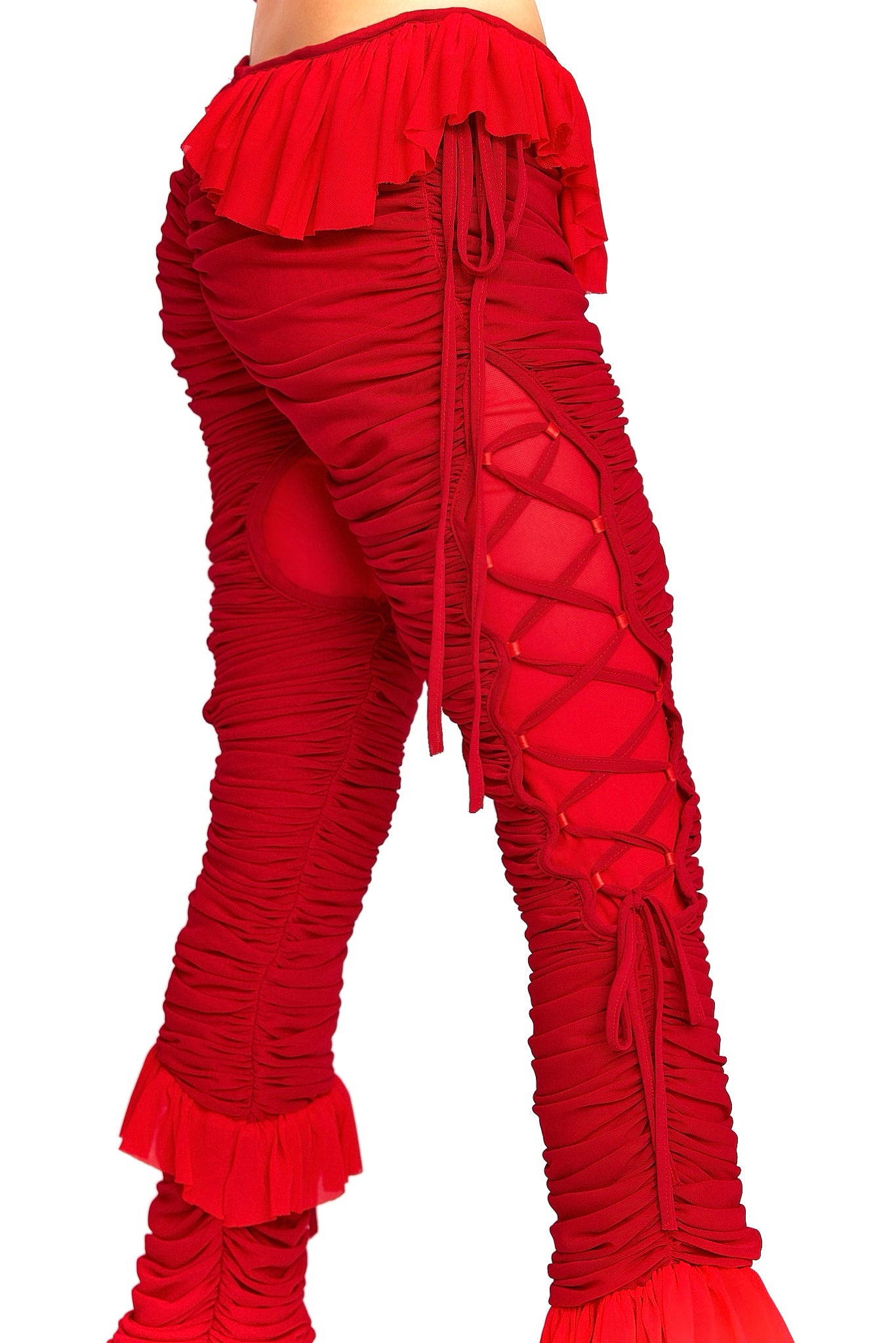 Threads Of Desire Pants in Red (XS-XL)