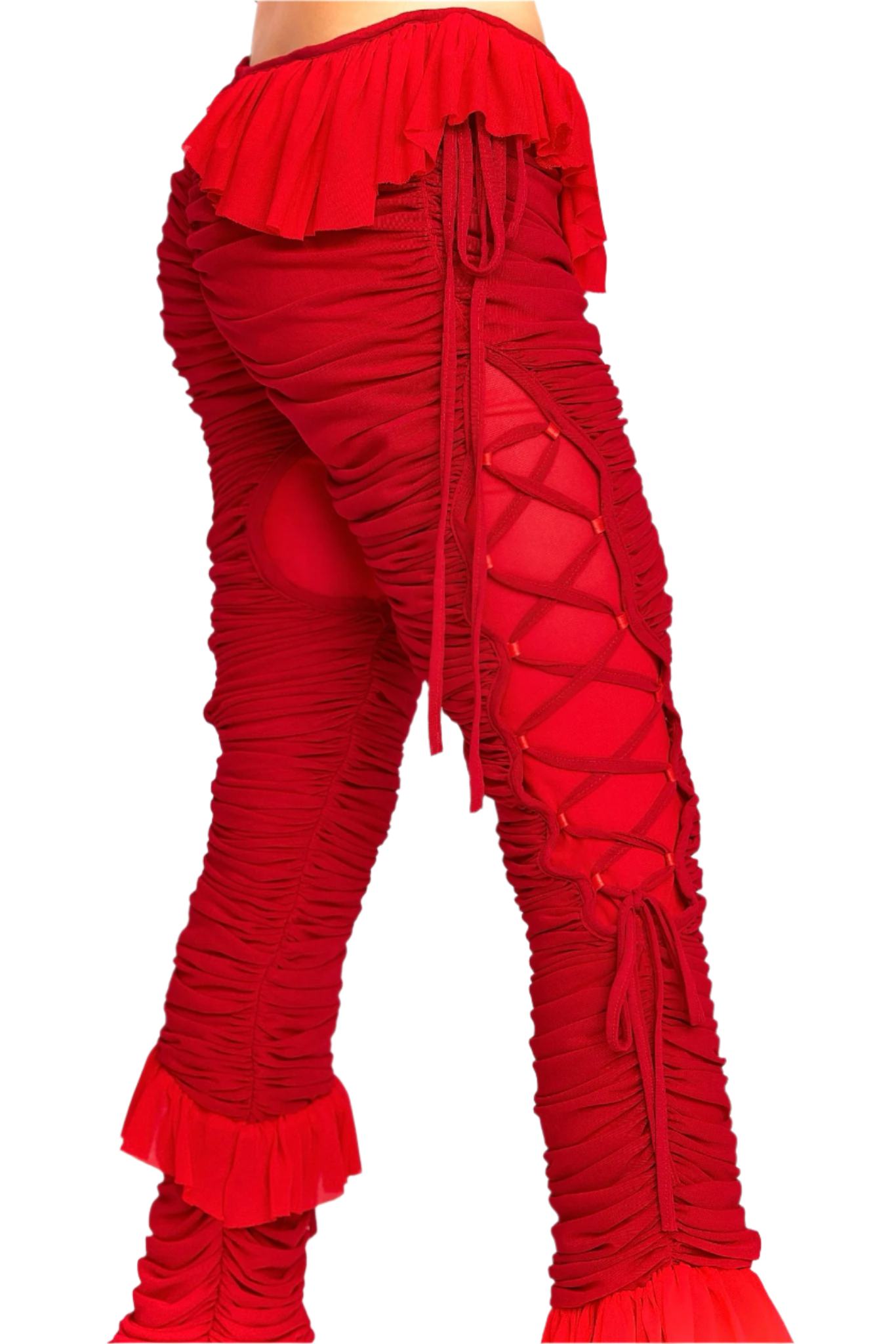 Threads Of Desire Pants in Red (XS-XL)