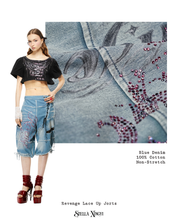Revenge Lace Up Jorts (S-L)