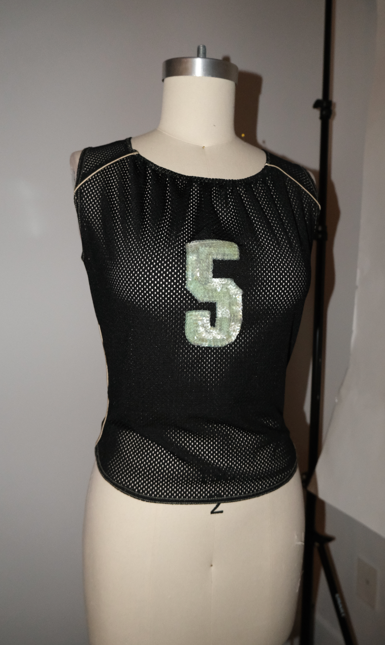 Sequin Jersey Tank