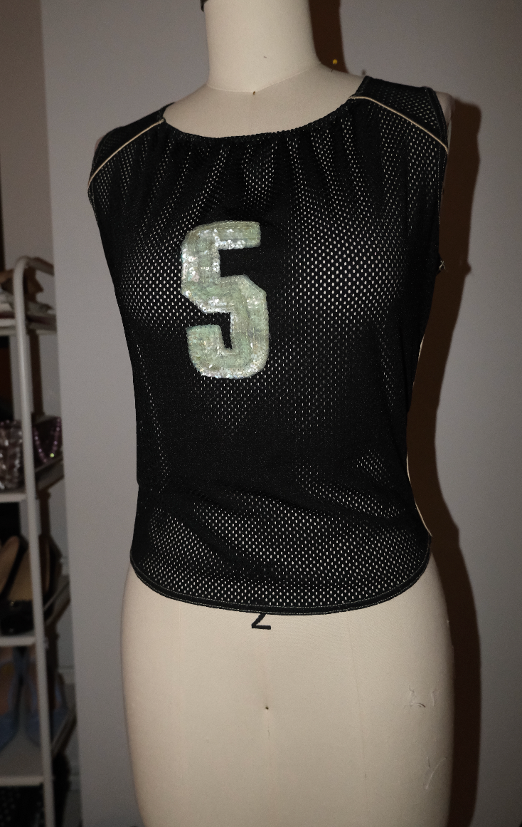 Sequin Jersey Tank