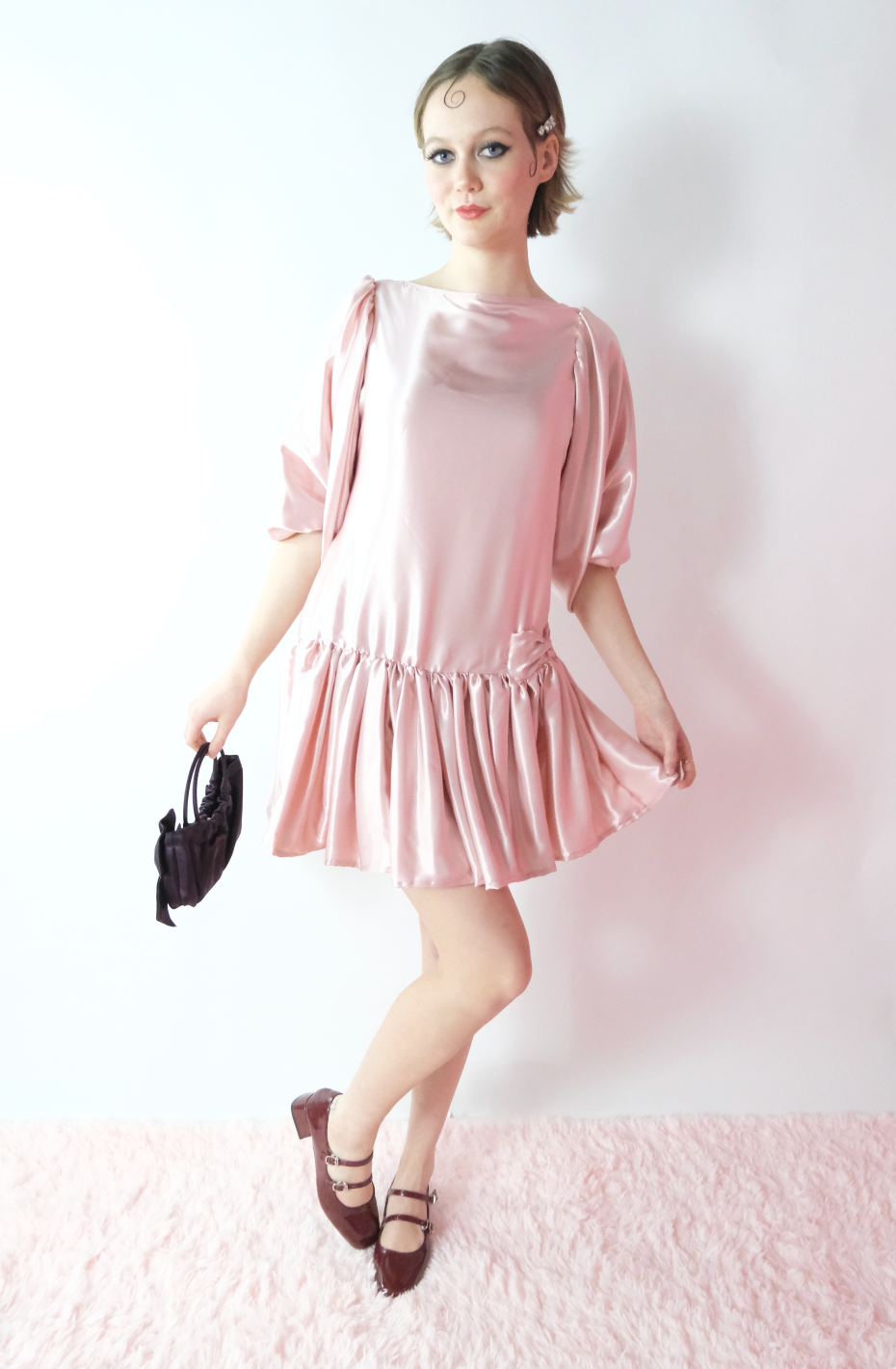 Retro Romance Mini Dress (S)