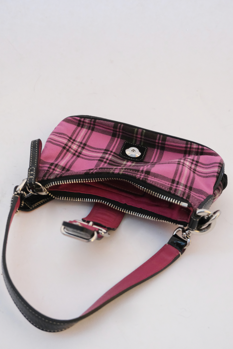 Coach Punk Plaid Mini Bag