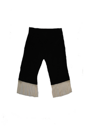 Caramel Fringe Capris (M)