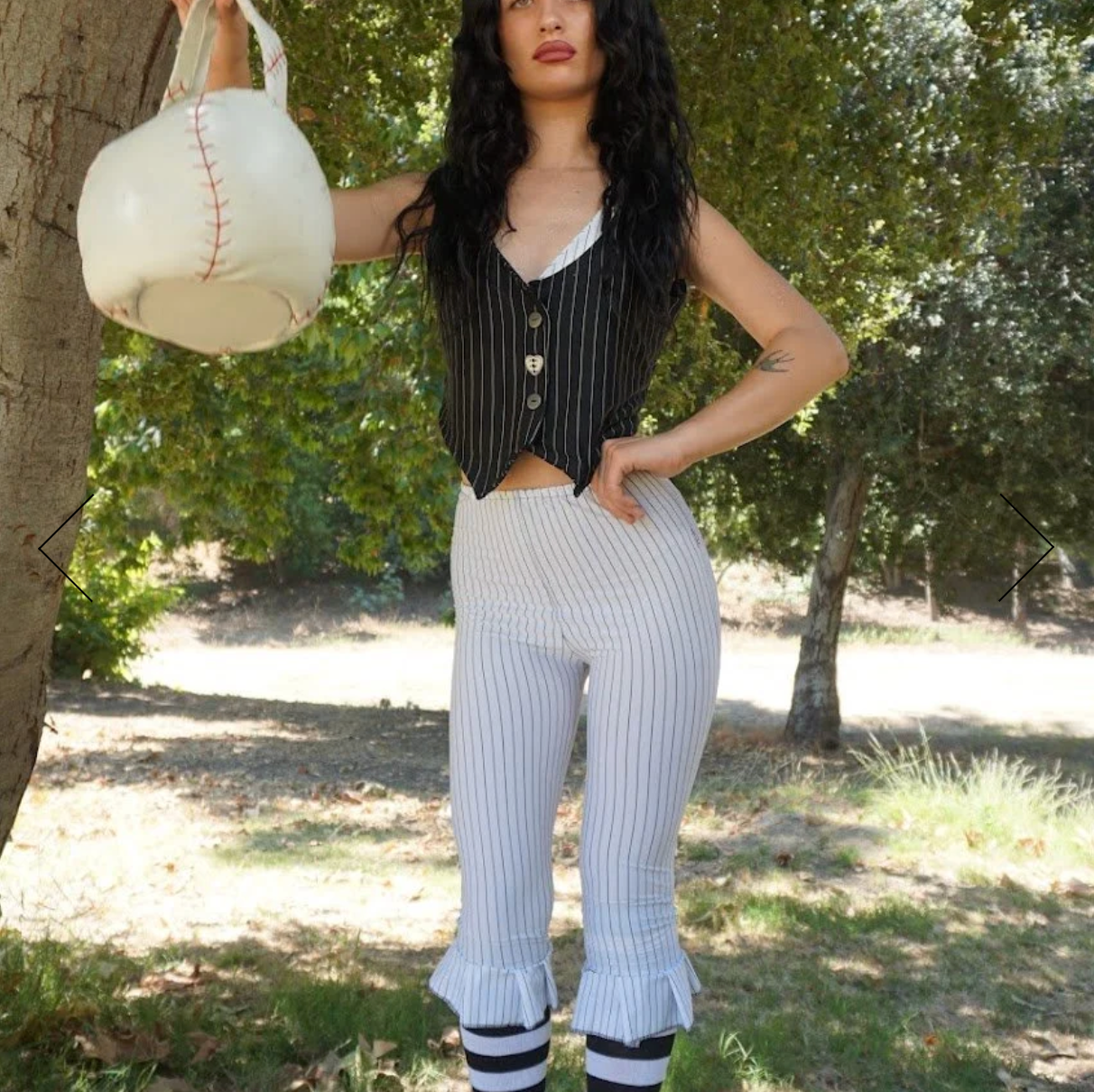 Make Baseball Cute Again Capris (XXS-5X)