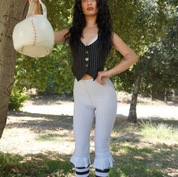 Make Baseball Cute Again Capris (XXS-5X)