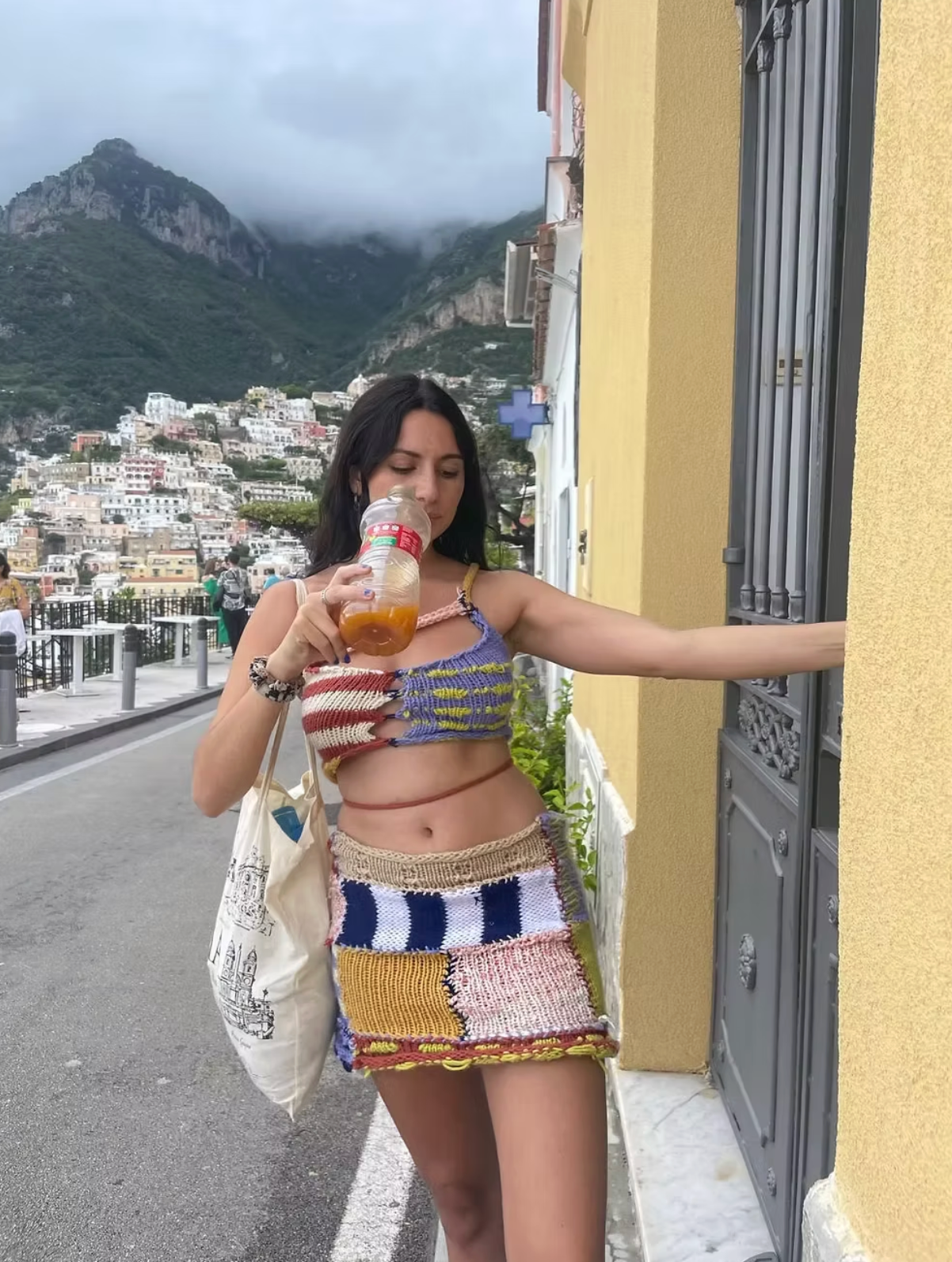 Asymmetrical Patchwork Set (XS-2XL)