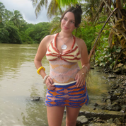 Salty Tropics Dress (XS-2X)