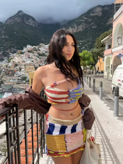 Asymmetrical Patchwork Set (XS-2XL)