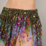 Electric Moss Mini Skirt (XS/S)