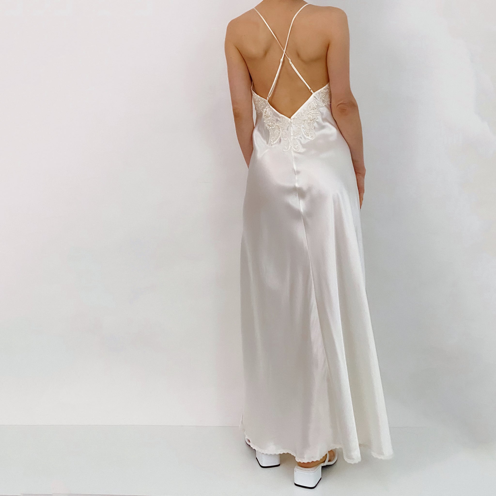 Vintage Sexy Slip Dress - Large