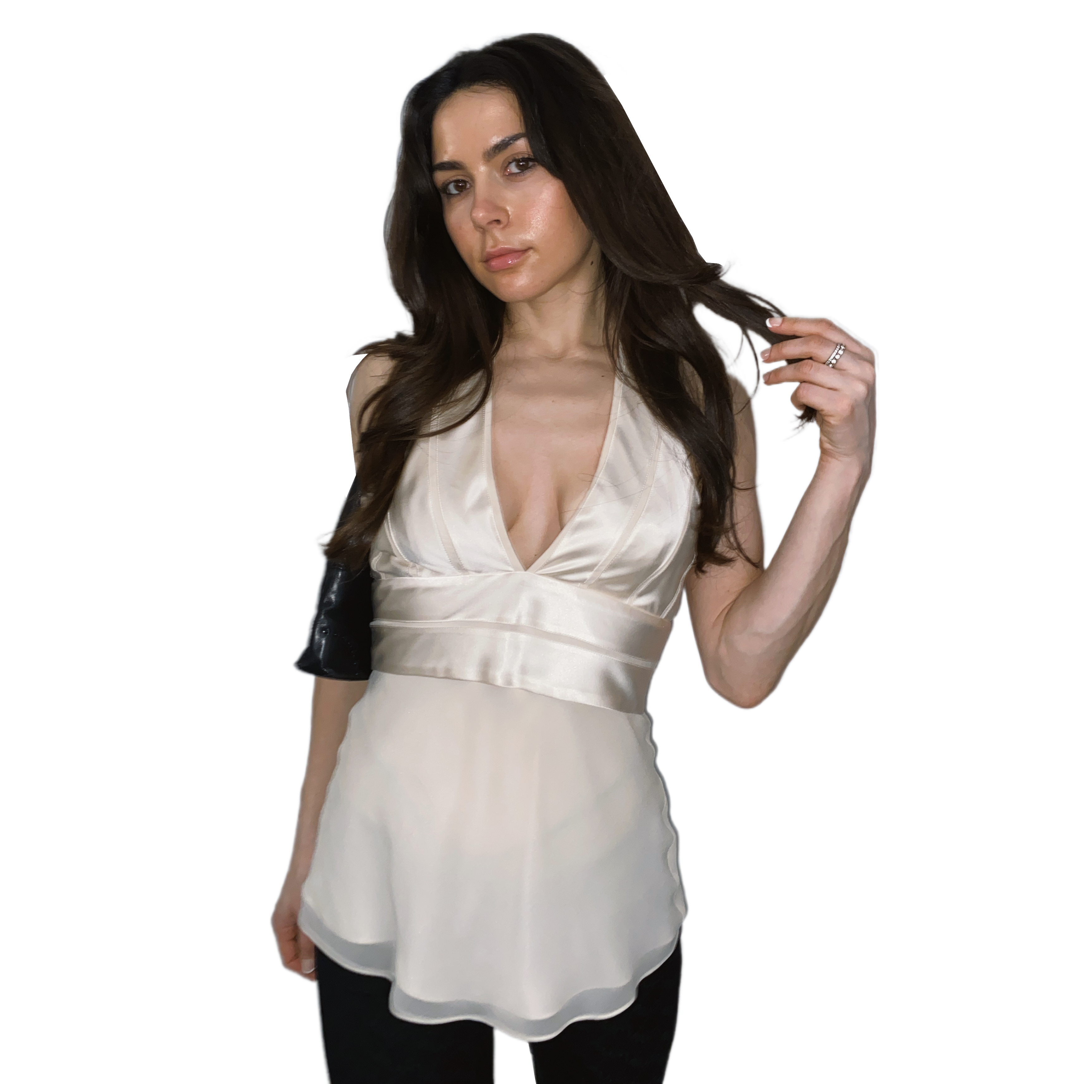 BCBG Silk Halter (S)