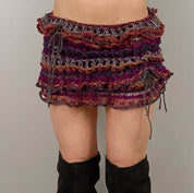 Mulberry Crush Mini Skirt (XS/S)