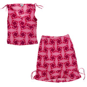 Y2K Two Piece Slinky Set (M/L)