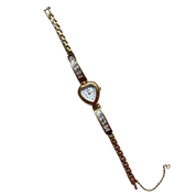 2000s Dainty Heart Gem Watch
