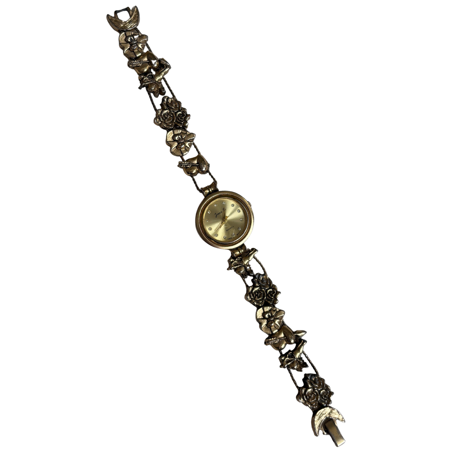 Vintage Valentine Sliding Charm Watch