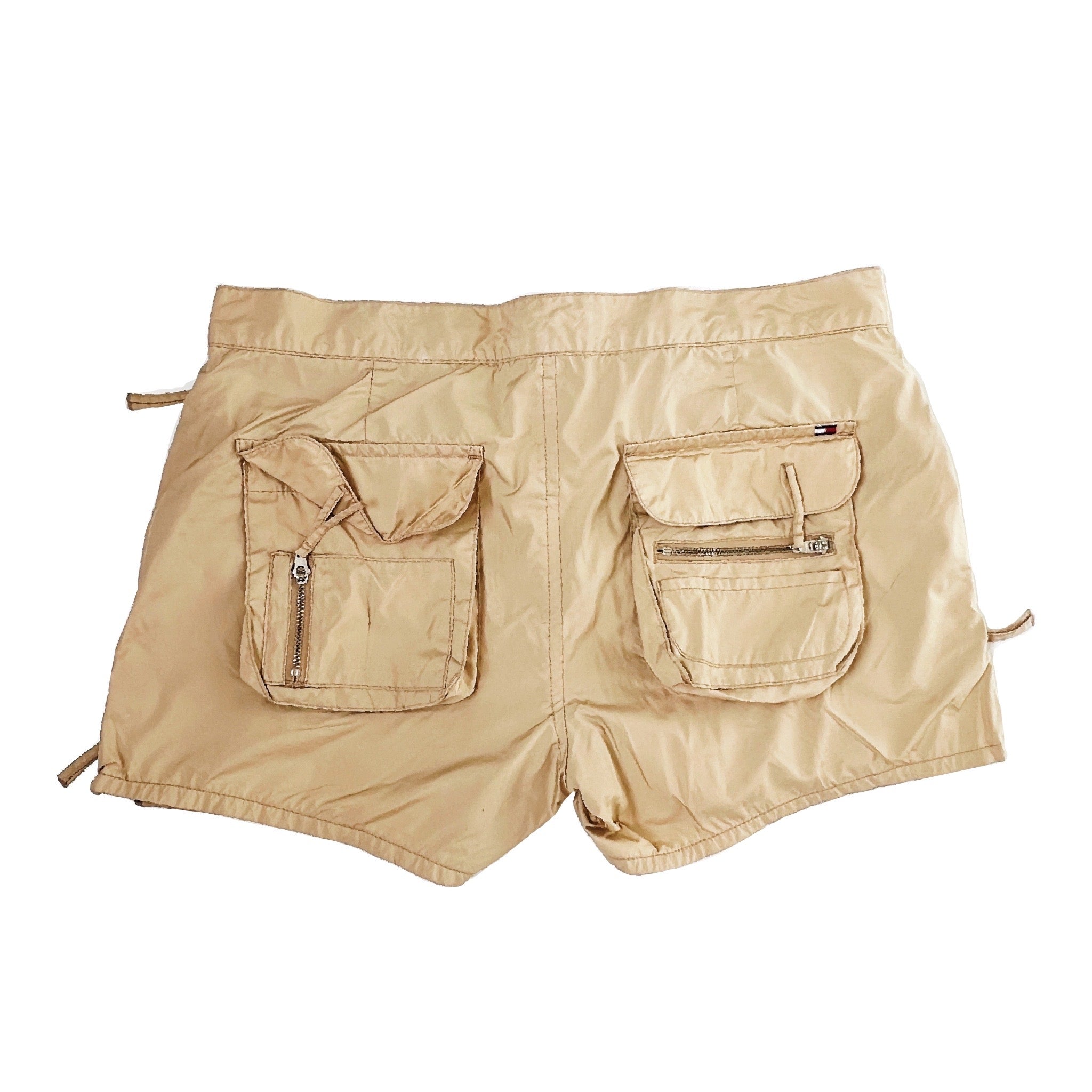 Khaki Tommy Cargo Shorts (S)