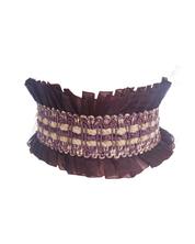 Plum Clown Collar