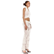 Threads Of Desire Pants in White (XS-XL)