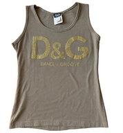 Y2K Dolce & Gabbana "Dance & Groove" Tank (M/L)