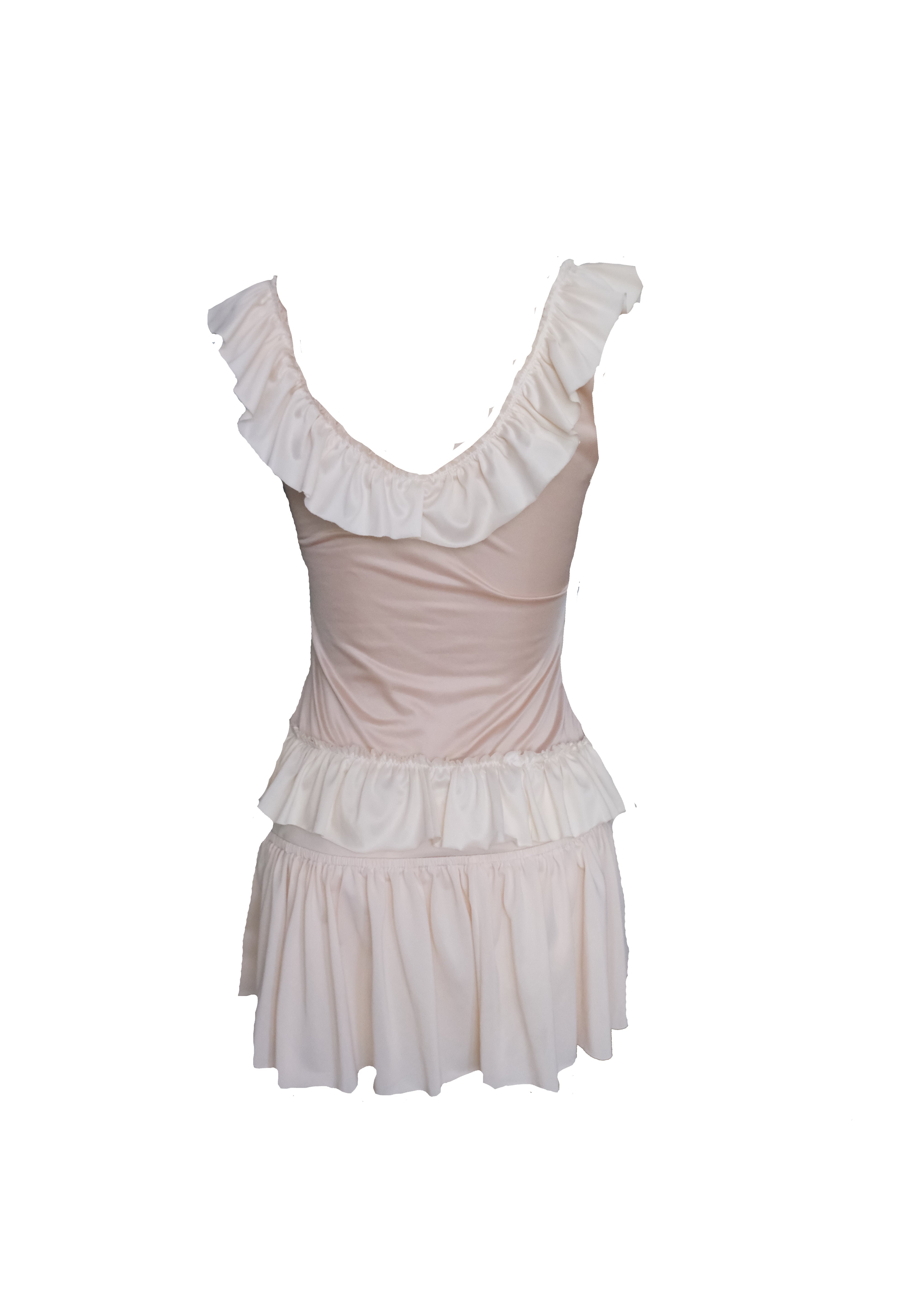 Vanilla Ribbon Set in Tiramisu (XS)