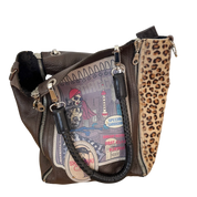 Vintage Barbara Rihl Leather Shoulder Bag