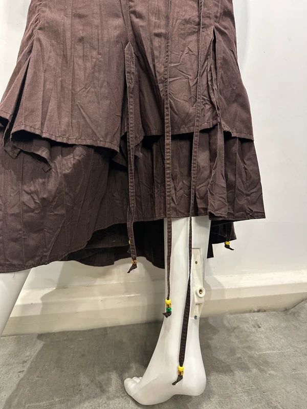 Vintage Whimsygoth French Vintage Maxi Skirt (XS/S)