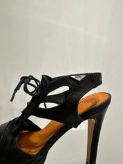 Vintage Diesel Lace up Open Toe Strap Stiletto Heels (US 8)