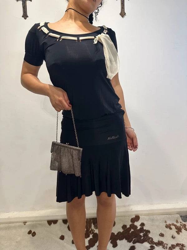 Vintage Miss Sixty Killah Coquette Black Dress (S)