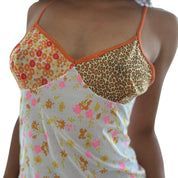 Vintage Replay Mesh Patchwork Cami (M)