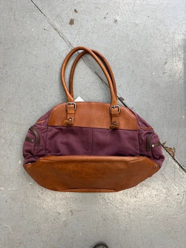 Vintage Purple 2010s Diesel Studded Shoulder Bag